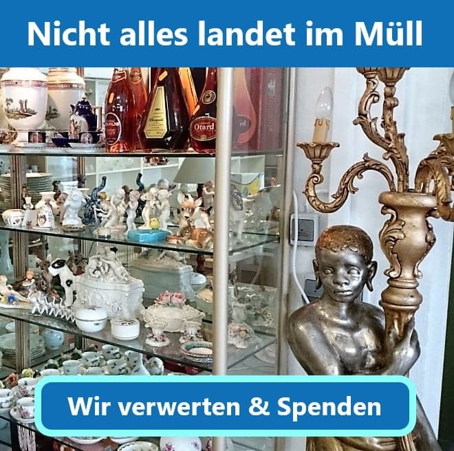 Nicht alles landet im Müll – Verwertung & Spenden