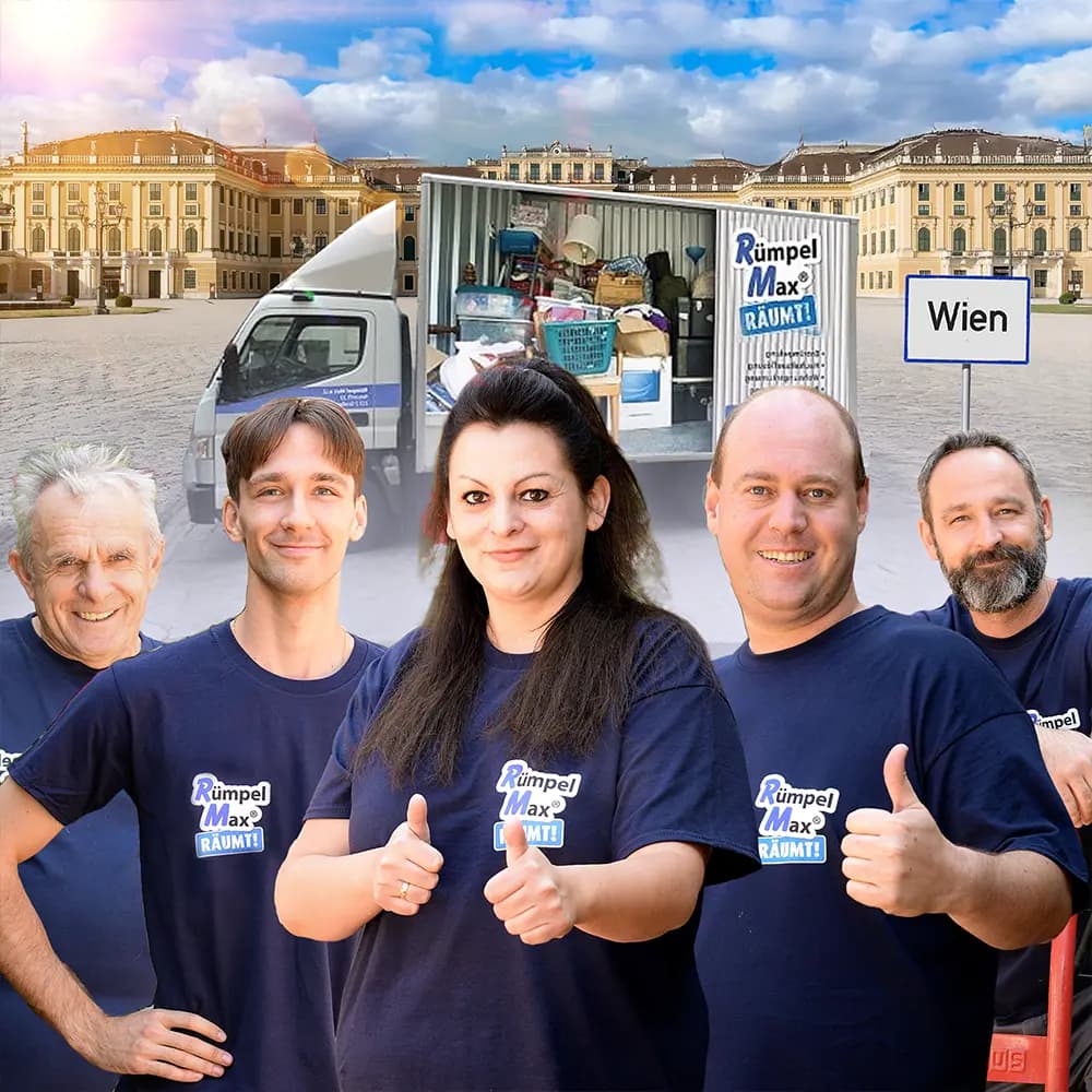 Rümpel Max Entrümpelung Team in Schönbrunn