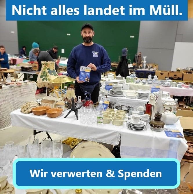 Rümpel Max Team Verwertet und Spenden