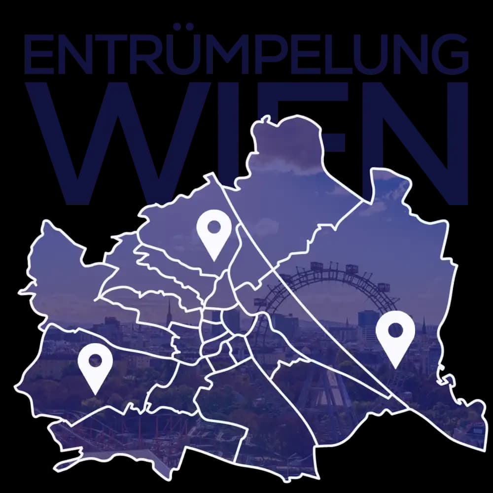 Karte für Josefstadt in 1080 Wien – Entrümpelung Einsatzgebiet